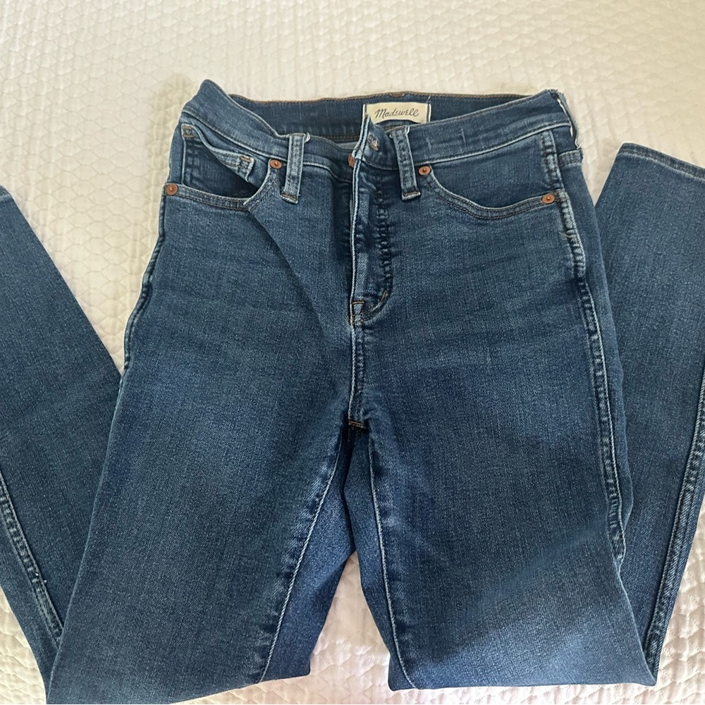 Madewell Women's Classic Blue Skinny Jeans